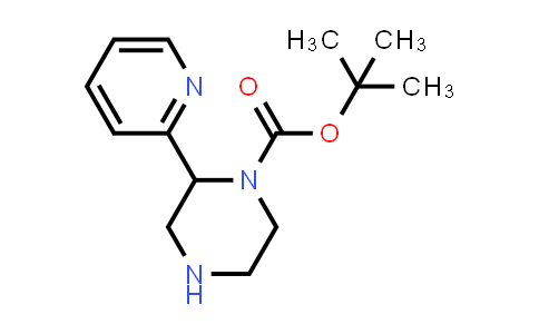 CAS No. 886770-96-3, 1-Piperazinecarboxylic acid, 2-(2-pyridinyl)-, 1,1-dimethylethyl ester