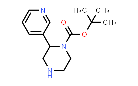CAS No. 886771-08-0, 1-Piperazinecarboxylic acid, 2-(3-pyridinyl)-, 1,1-dimethylethyl ester