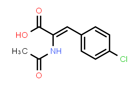 CAS No. 88681-63-4, (2Z)-2-(Acetylamino)-3-(4-chlorophenyl)acrylic acid
