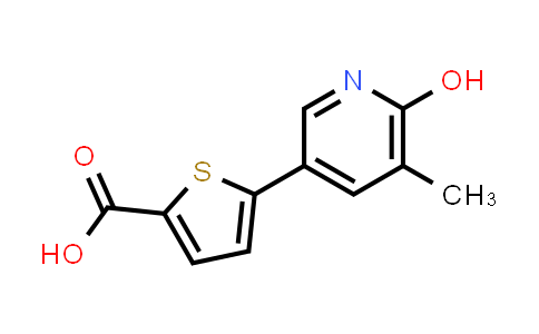 887201-37-8 | 5-(6-Hydroxy-5-methylpyridin-3-yl)thiophene-2-carboxylic acid