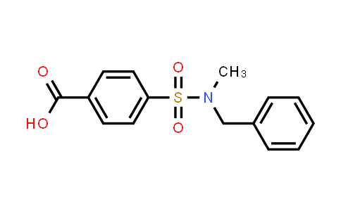 CAS No. 887202-40-6, 4-(N-Benzyl-N-methylsulfamoyl)benzoic acid