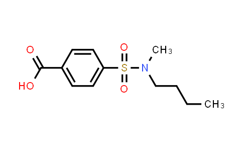 CAS No. 887202-44-0, 4-(N-Butyl-N-methylsulfamoyl)benzoic acid