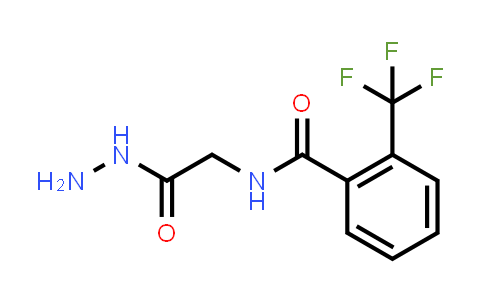 CAS No. 887202-54-2, N-Hydrazinocarbonylmethyl-2-trifluoromethyl-benzamide