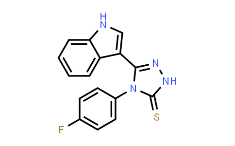 887206-19-1 | 4-(4-Fluorophenyl)-5-(1H-indol-3-yl)-2,4-dihydro-3H-1,2,4-triazole-3-thione