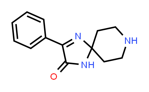 CAS No. 887220-96-4, 3-Phenyl-1,4,8-triaza-spiro[4.5]dec-3-en-2-one