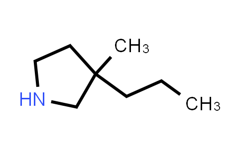 CAS No. 88725-15-9, 3-Methyl-3-propylpyrrolidine