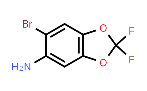 CAS No. 887267-84-7, 6-Bromo-2,2-difluorobenzo[d][1,3]dioxol-5-amine