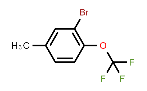 CAS No. 887268-25-9, 2-Bromo-4-methyl-1-(trifluoromethoxy)benzene