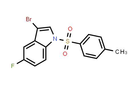 887338-48-9 | 3-Bromo-5-fluoro-1-tosyl-1H-indole