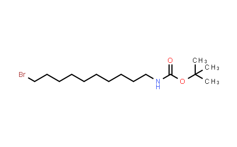 CAS No. 887353-29-9, tert-Butyl (10-bromodecyl)carbamate
