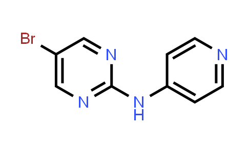 CAS No. 887433-72-9, 2-Pyrimidinamine, 5-bromo-N-4-pyridinyl-