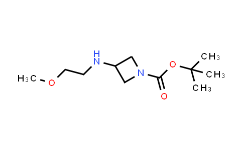 MC577829 | 887581-27-3 | tert-Butyl 3-((2-methoxyethyl)amino)azetidine-1-carboxylate