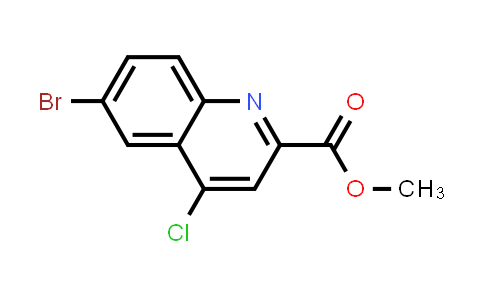 887587-50-0 | Methyl 6-bromo-4-chloroquinoline-2-carboxylate