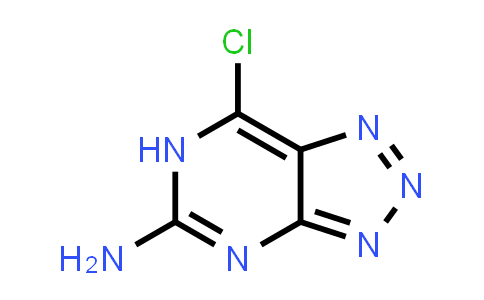 CAS No. 88780-84-1, 7-Chloro-6H-[1,2,3]triazolo[4,5-d]pyrimidin-5-amine