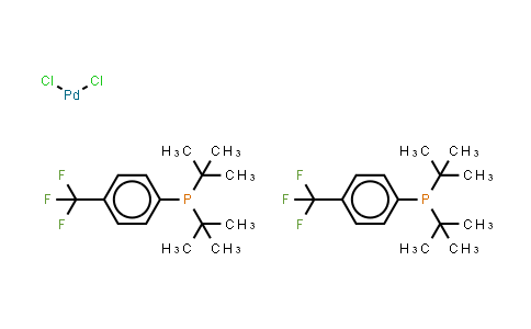 887919-36-0 | Bis[di-(tert-butyl)(4-trifluoromethylphenyl)phosphine]palladium(II) chloride
