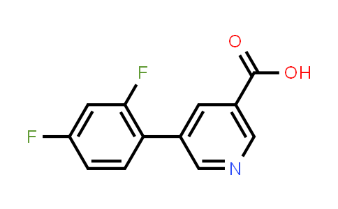 887973-46-8 | 5-(2,4-Difluorophenyl)nicotinic acid