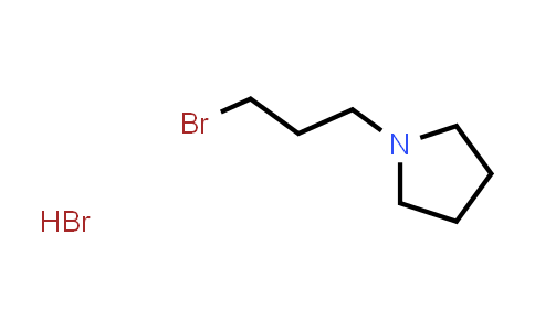 CAS No. 88806-08-0, 1-(3-Bromopropyl)pyrrolidine hydrobromide