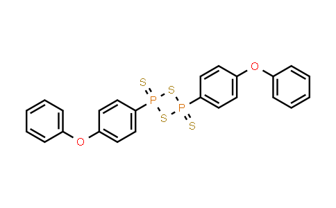 CAS No. 88816-02-8, 2,4-Bis(4-phenoxyphenyl)-1,3,2,4-dithiadiphosphetane 2,4-disulfide