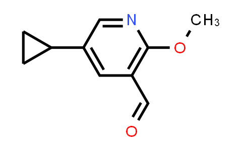 CAS No. 888499-98-7, 5-Cyclopropyl-2-methoxynicotinaldehyde