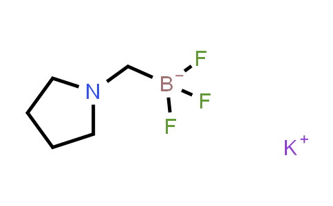 CAS No. 888711-53-3, Borate(1-), trifluoro(1-pyrrolidinylmethyl)-, potassium, (T-4)-