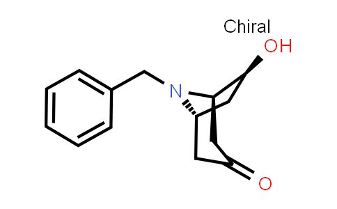 CAS No. 88876-49-7, (1R,5R,6S)-rel-8-benzyl-6-hydroxy-8-azabicyclo[3.2.1]octan-3-one