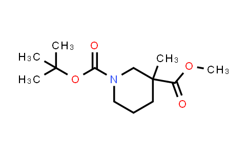 CAS No. 888952-55-4, 1-tert-Butyl 3-methyl 3-methylpiperidine-1,3-dicarboxylate