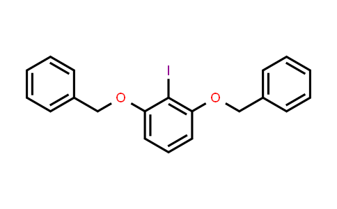 CAS No. 888968-41-0, (((2-Iodo-1,3-phenylene)bis(oxy))bis(methylene))dibenzene