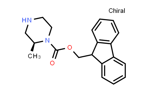 CAS No. 888972-50-7, (S)-(9H-fluoren-9-yl)methyl 2-methylpiperazine-1-carboxylate