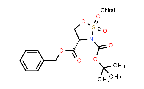 CAS No. 889459-00-1, 4-Benzyl 3-(tert-butyl) (S)-1,2,3-oxathiazolidine-3,4-dicarboxylate 2,2-dioxide