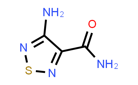 CAS No. 88947-28-8, 4-Amino-1,2,5-thiadiazole-3-carboxamide