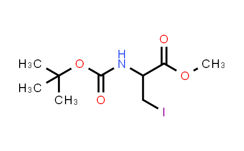 CAS No. 889670-02-4, Methyl 2-((tert-butoxycarbonyl)amino)-3-iodopropanoate