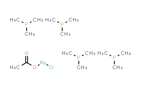 CAS No. 88968-54-1, Chlorotetrakis(trimethylphosphine)ruthenium(II) acetate