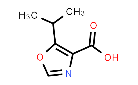 CAS No. 89006-96-2, 5-(Propan-2-yl)-1,3-oxazole-4-carboxylic acid