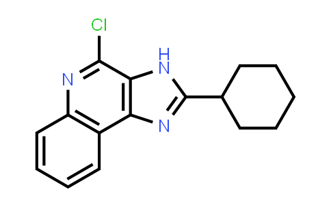 CAS No. 890087-03-3, 4-Chloro-2-cyclohexyl-3H-imidazo[4,5-c]quinoline