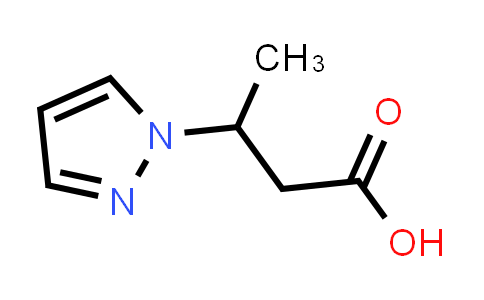 CAS No. 890092-84-9, 3-(1H-Pyrazol-1-yl)butanoic acid