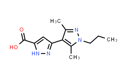 CAS No. 890621-62-2, 3',5'-Dimethyl-1'-propyl-1H,1'H-3,4'-bipyrazole-5-carboxylic acid