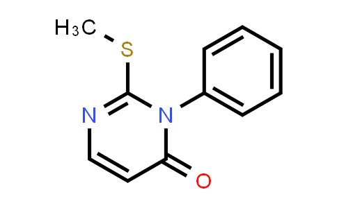 CAS No. 89069-18-1, 2-(Methylthio)-3-phenylpyrimidin-4(3H)-one