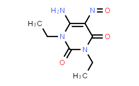 CAS No. 89073-60-9, 6-Amino-1,3-diethyl-5-nitrosopyrimidine-2,4(1H,3H)-dione