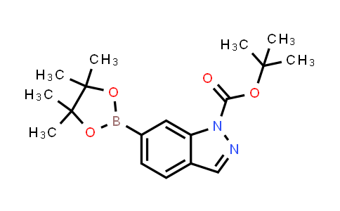 890839-29-9 | tert-Butyl 6-(4,4,5,5-tetramethyl-1,3,2-dioxaborolan-2-yl)-1H-indazole-1-carboxylate