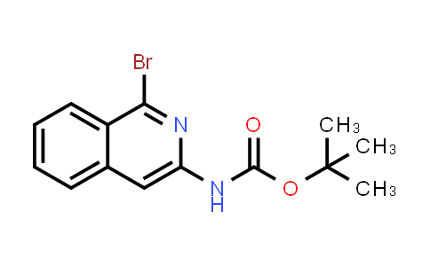 CAS No. 890843-29-5, tert-Butyl (1-bromoisoquinolin-3-yl)carbamate