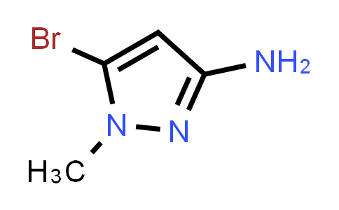 CAS No. 89088-55-1, 5-Bromo-1-methyl-1H-pyrazol-3-amine