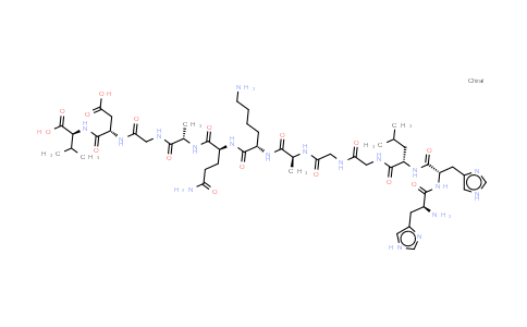 MC578101 | 89105-94-2 | L-缬氨酸,L-组氨酰-L-组氨酰-L-亮氨酰甘氨酰甘氨酰-L-丙氨酰-L-赖氨酰-L-谷酰胺基-L-丙氨酰甘氨酰-L-a-门冬氨酰-