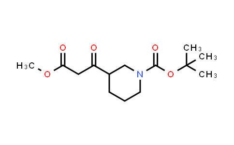 891494-65-8 | tert-Butyl 3-(3-methoxy-3-oxopropanoyl)piperidine-1-carboxylate