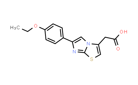 CAS No. 891752-37-7, 2-[6-(4-Ethoxyphenyl)imidazo[2,1-b][1,3]thiazol-3-yl]acetic acid