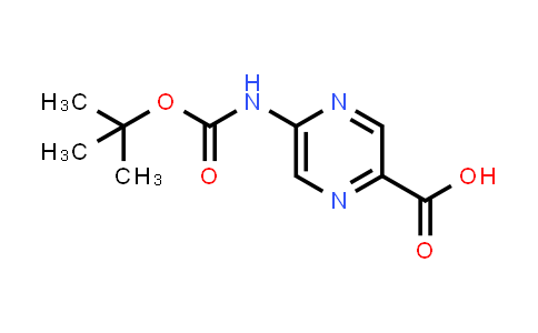 891782-63-1 | 5-((tert-Butoxycarbonyl)amino)pyrazine-2-carboxylic acid