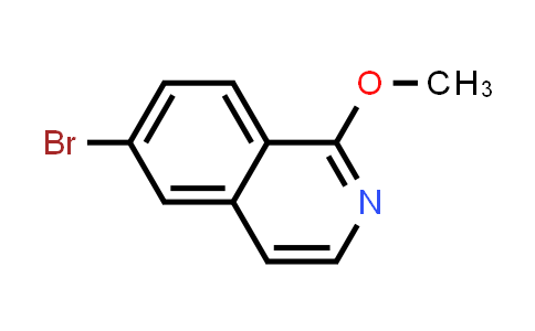 CAS No. 891785-23-2, 6-Bromo-1-methoxyisoquinoline