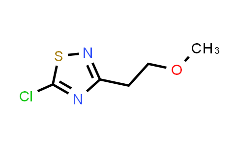 CAS No. 89180-91-6, 5-Chloro-3-(2-methoxyethyl)-1,2,4-thiadiazole
