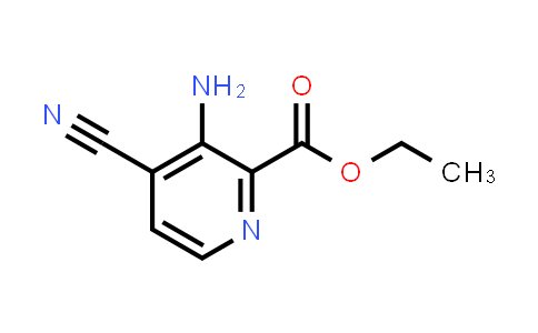 CAS No. 89241-94-1, Ethyl 3-amino-4-cyanopicolinate