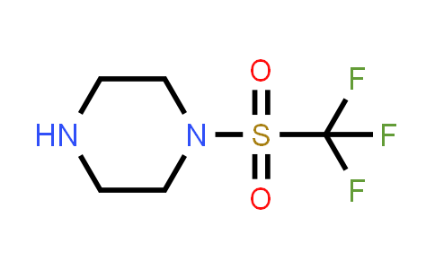 CAS No. 89245-14-7, 1-((Trifluoromethyl)sulfonyl)piperazine