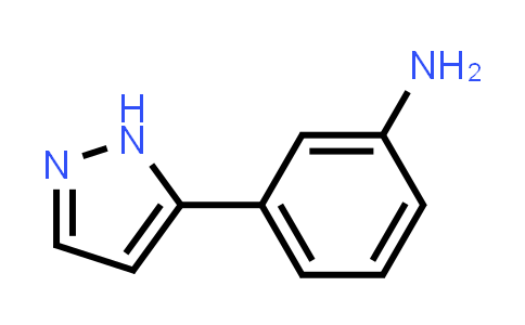 CAS No. 89260-46-8, [3-(1H-Pyrazol-5-yl)phenyl]amine